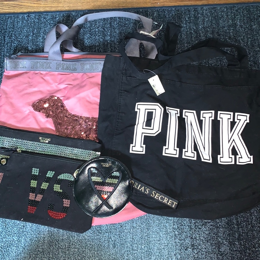Victoria’s Secret Totes & Travel bags bundle! NWT